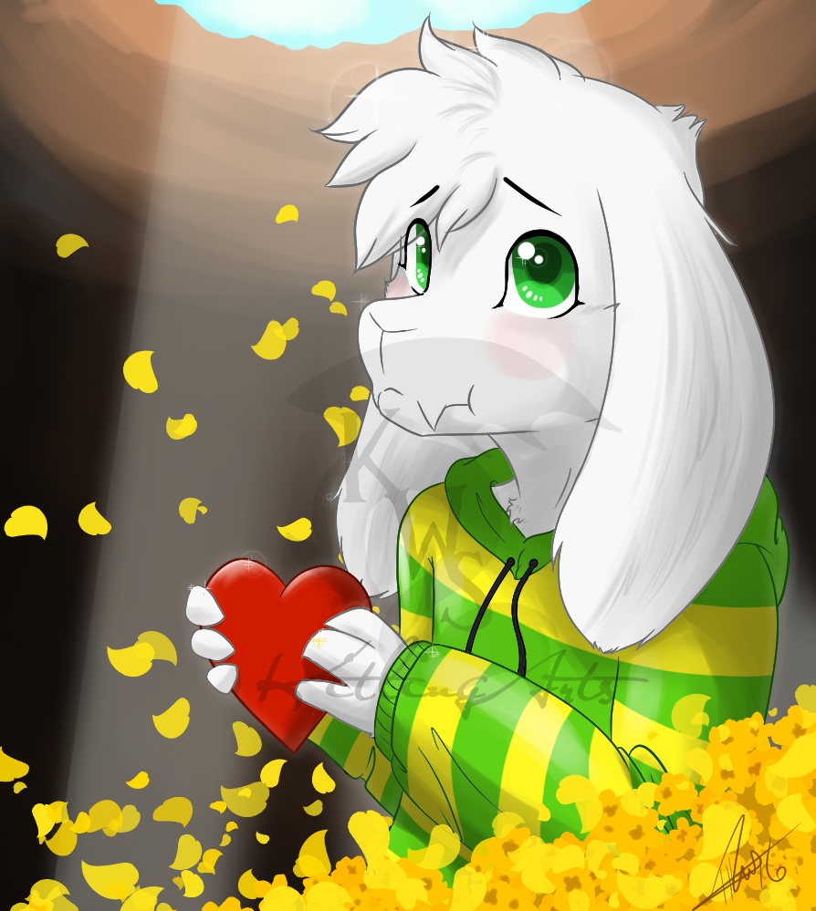 Fanart - Asriel by KitlingArts on DeviantArt.