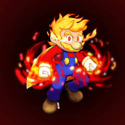 Fire Fury Mario