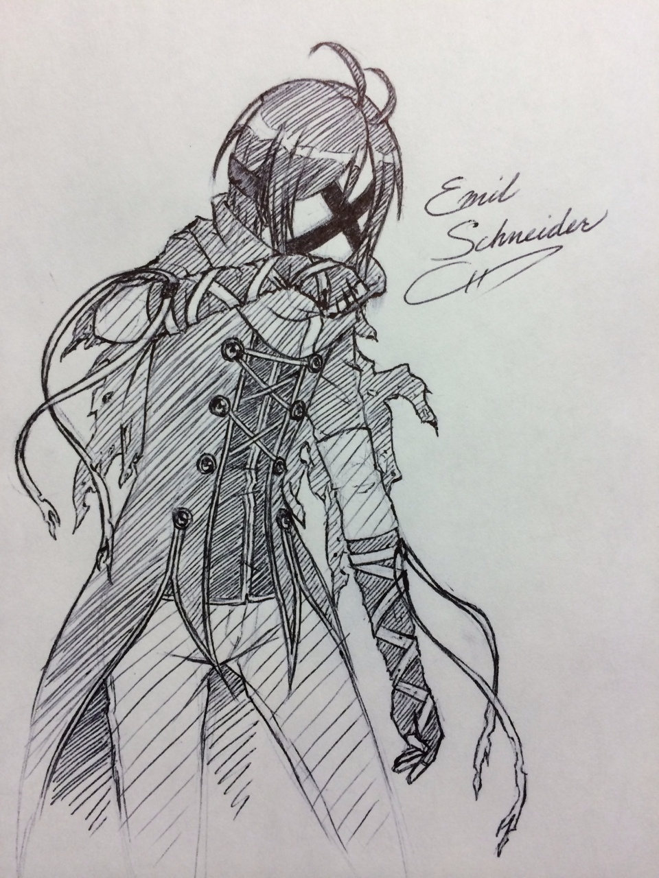 OC: Emil - Sketch Design