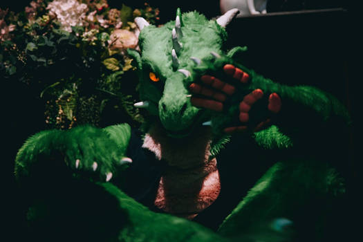 Underax the green dragon
