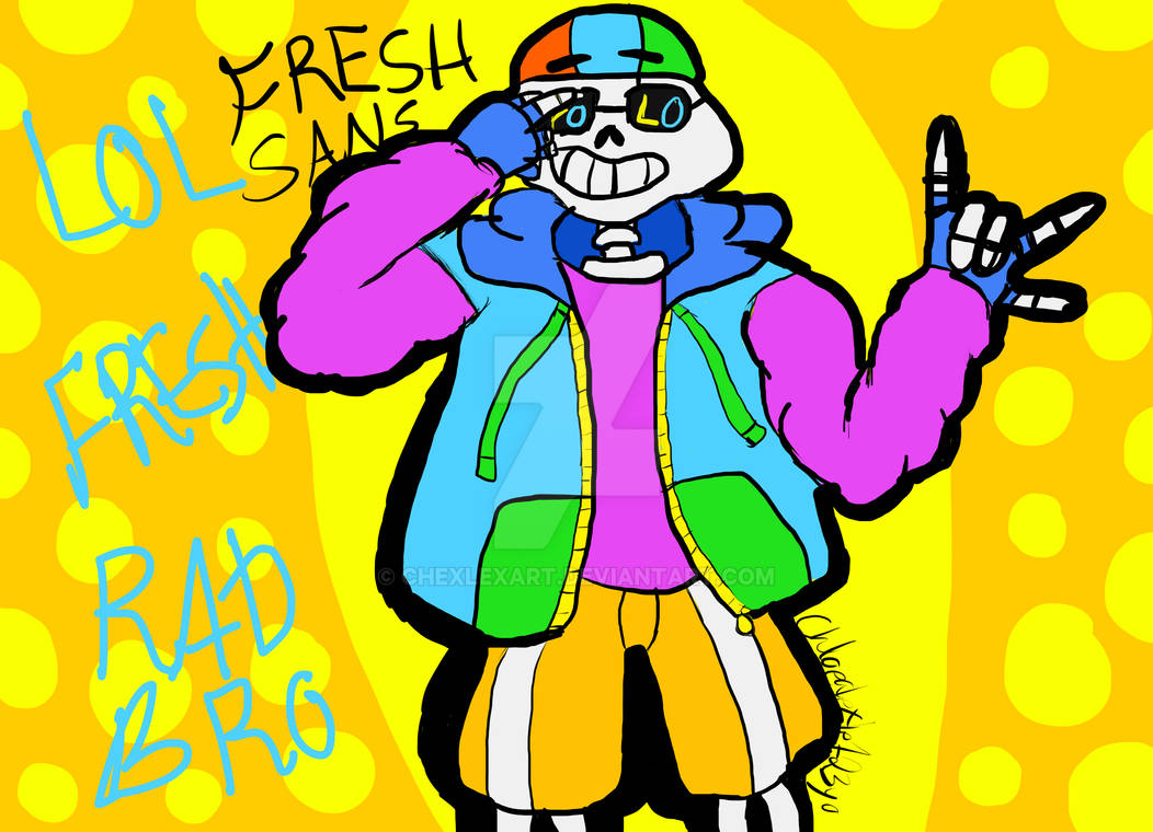 Refresh Sans Fresh Sans by ChexLEXart on DeviantArt