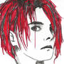 Gerard Way red hair 2 scan in