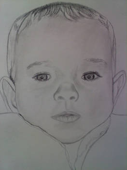 Baby Pencil Sketch