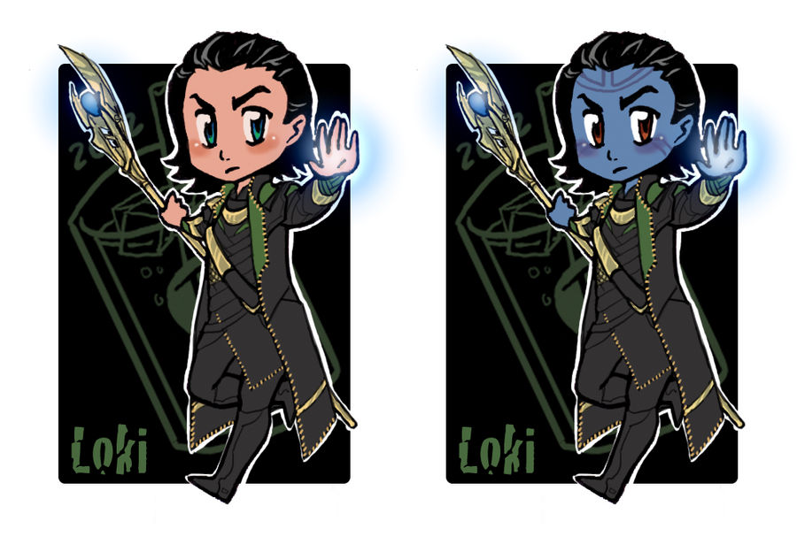 Chibi Loooksim Loki chibis by Robinade on DeviantArt