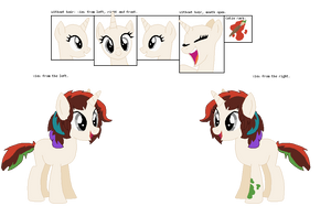 Paint Splat reference sheet