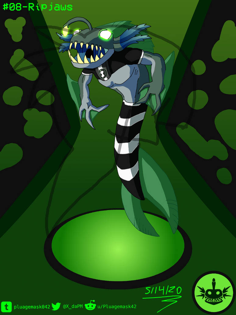 Ben 10 Redesign Series - RipJaws by Pluagemask042 on DeviantArt