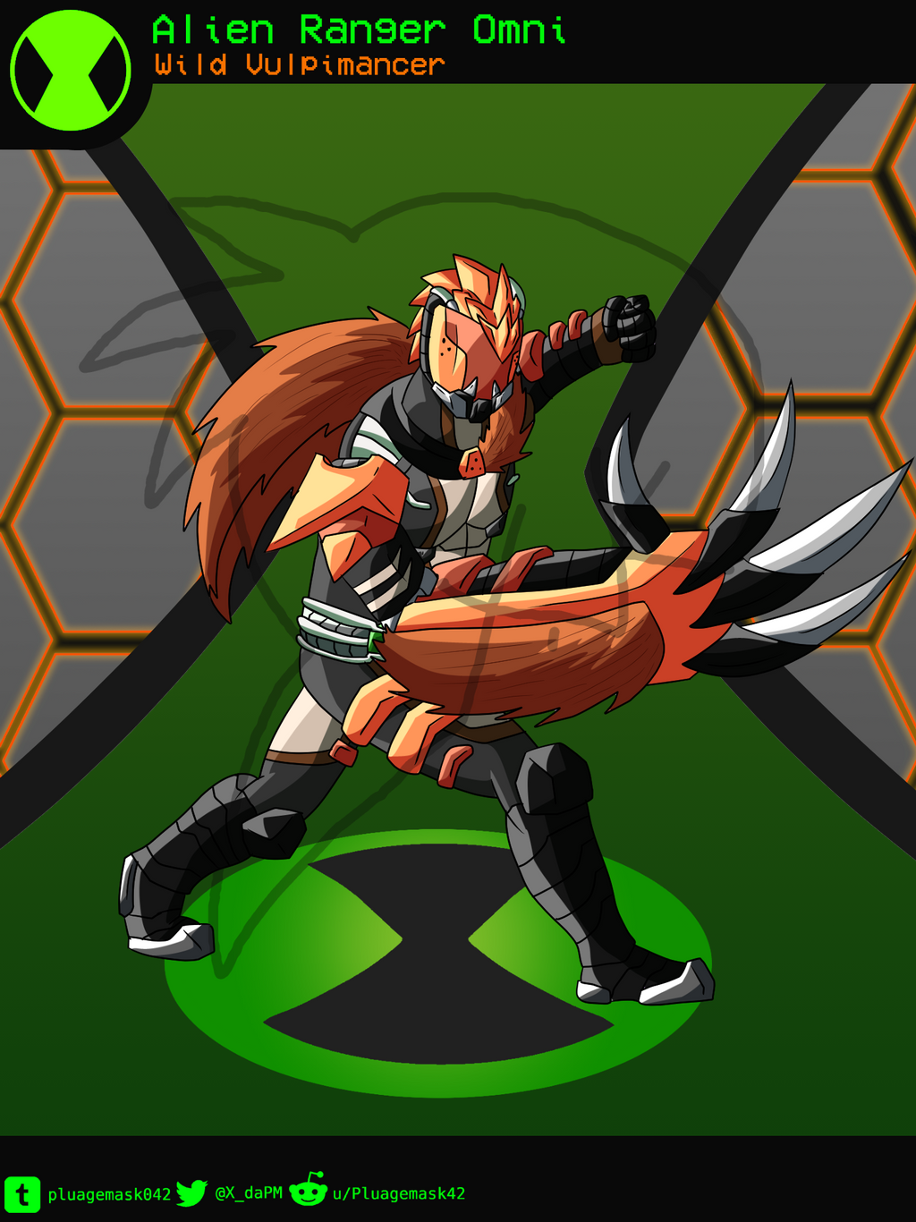 Alien Rider Cover Image Alien Rider Omni - Wild Vulpimancer by Pluagemask042 on DeviantArt