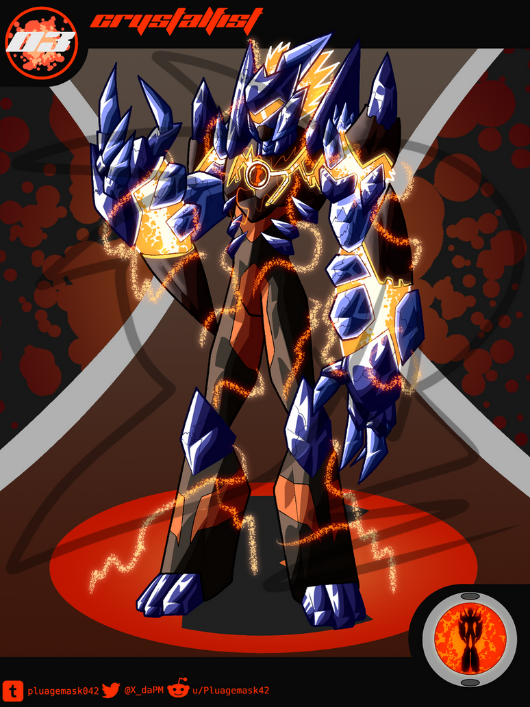 Antitrix Deviantart Kevin 27 Antitrix Aliens - Crystalfist by Pluagemask042 on DeviantArt