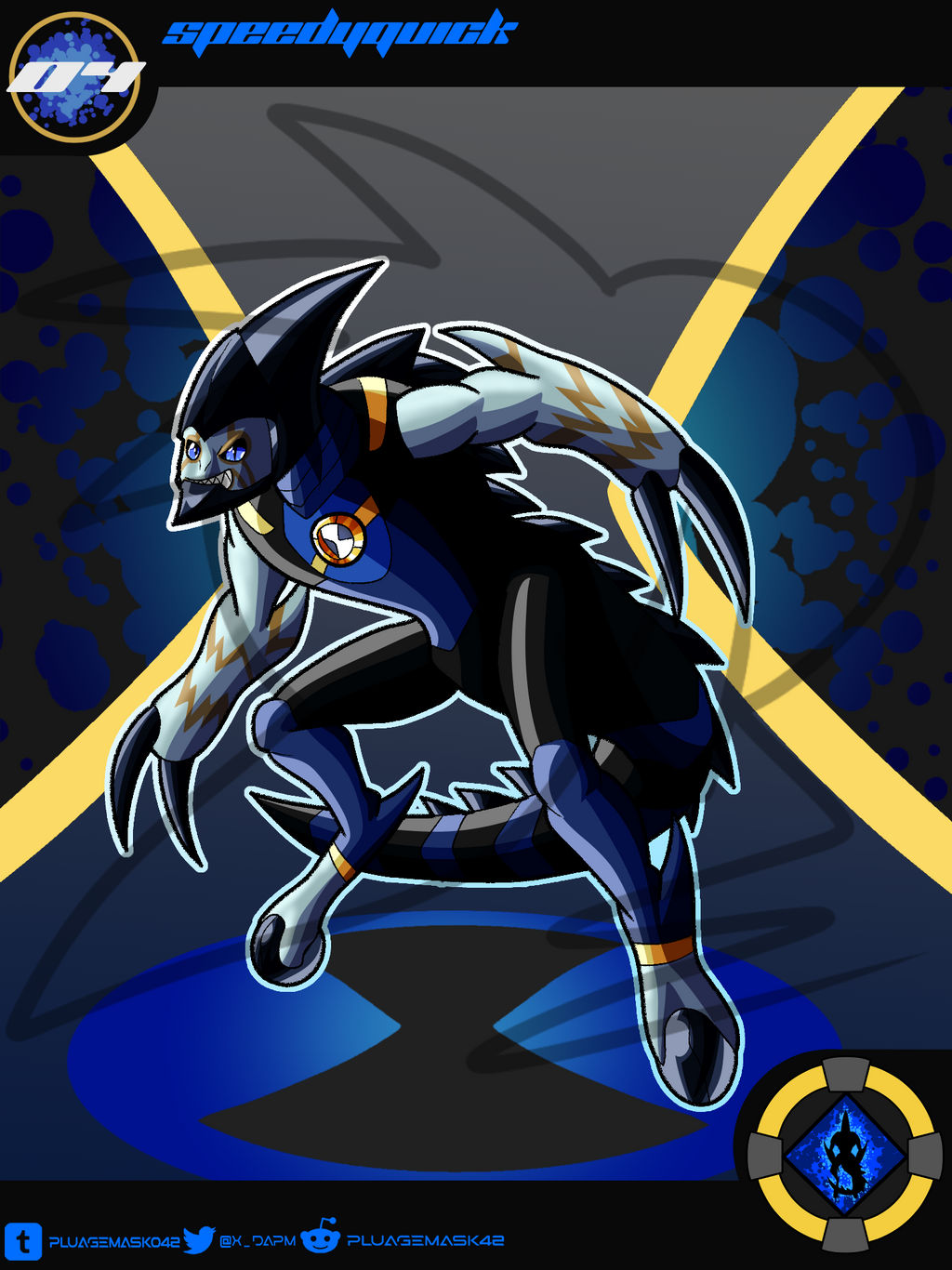 Ben 23 Redesigned - Speedyquick by Pluagemask042 on DeviantArt