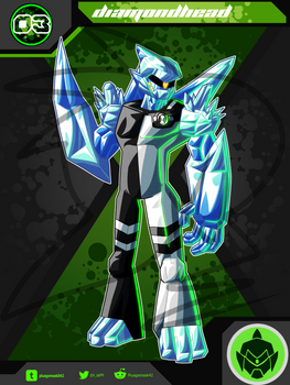 Ben 10 Re-Rerendered- Diamondhead