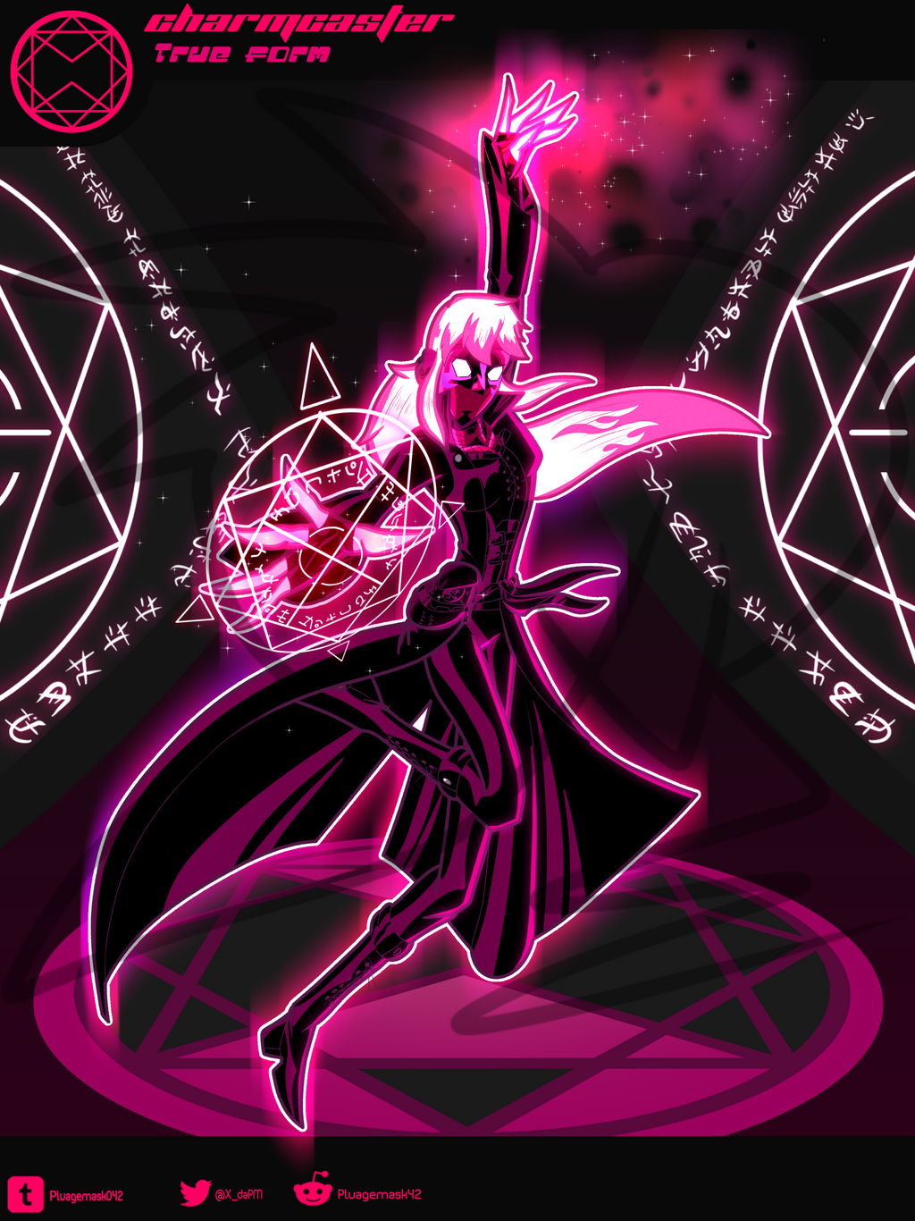 Nexxus Charmed Project NEXUS - Charmcaster, True Ledgernite Form by Pluagemask042 on ...