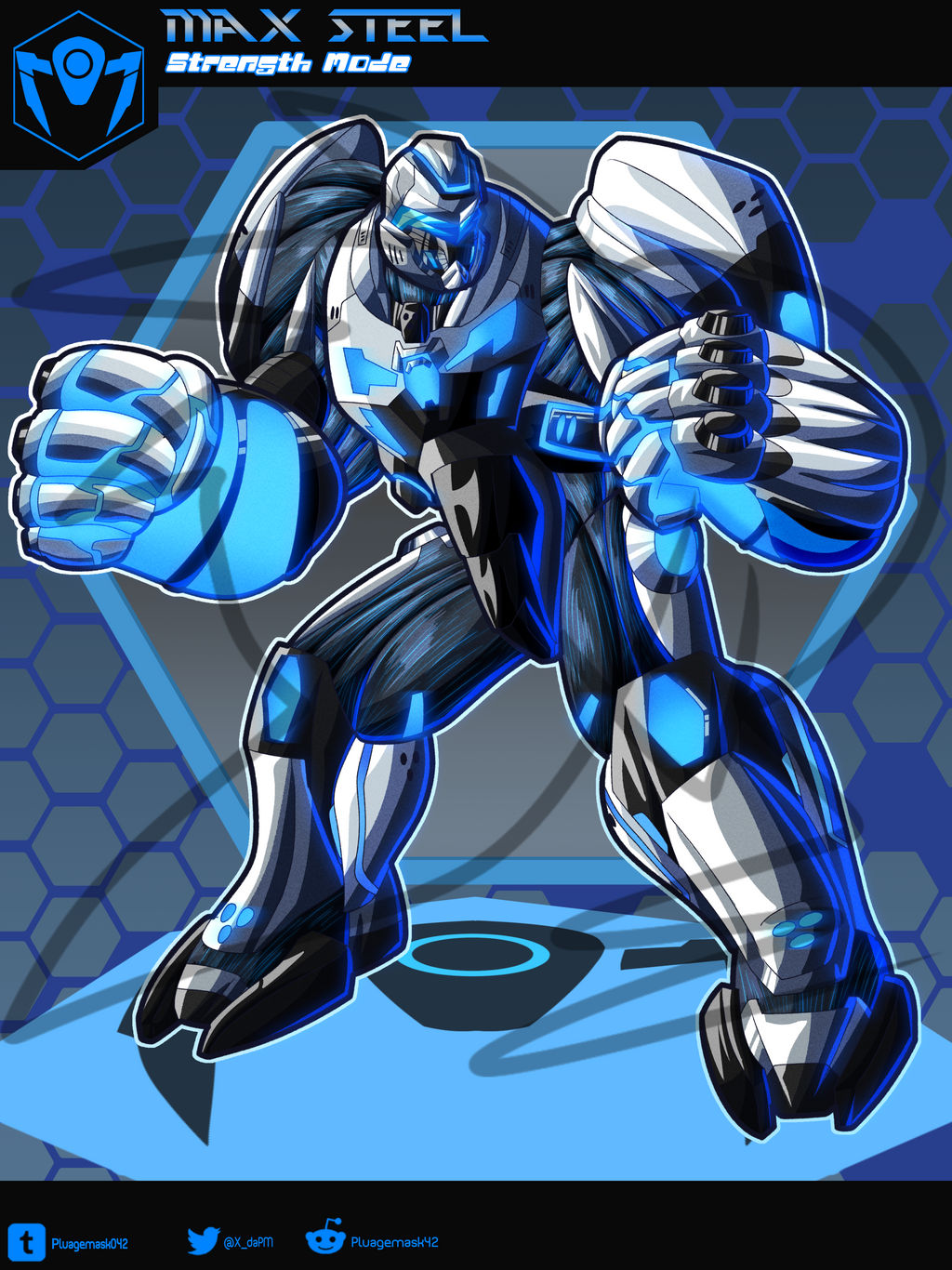 NEXUS Redesigns Max Steel Strength Mode By Pluagemask042 On DeviantArt nexus-redesigns-max-steel-strength-mode-by-pluagemask042-on-deviantart