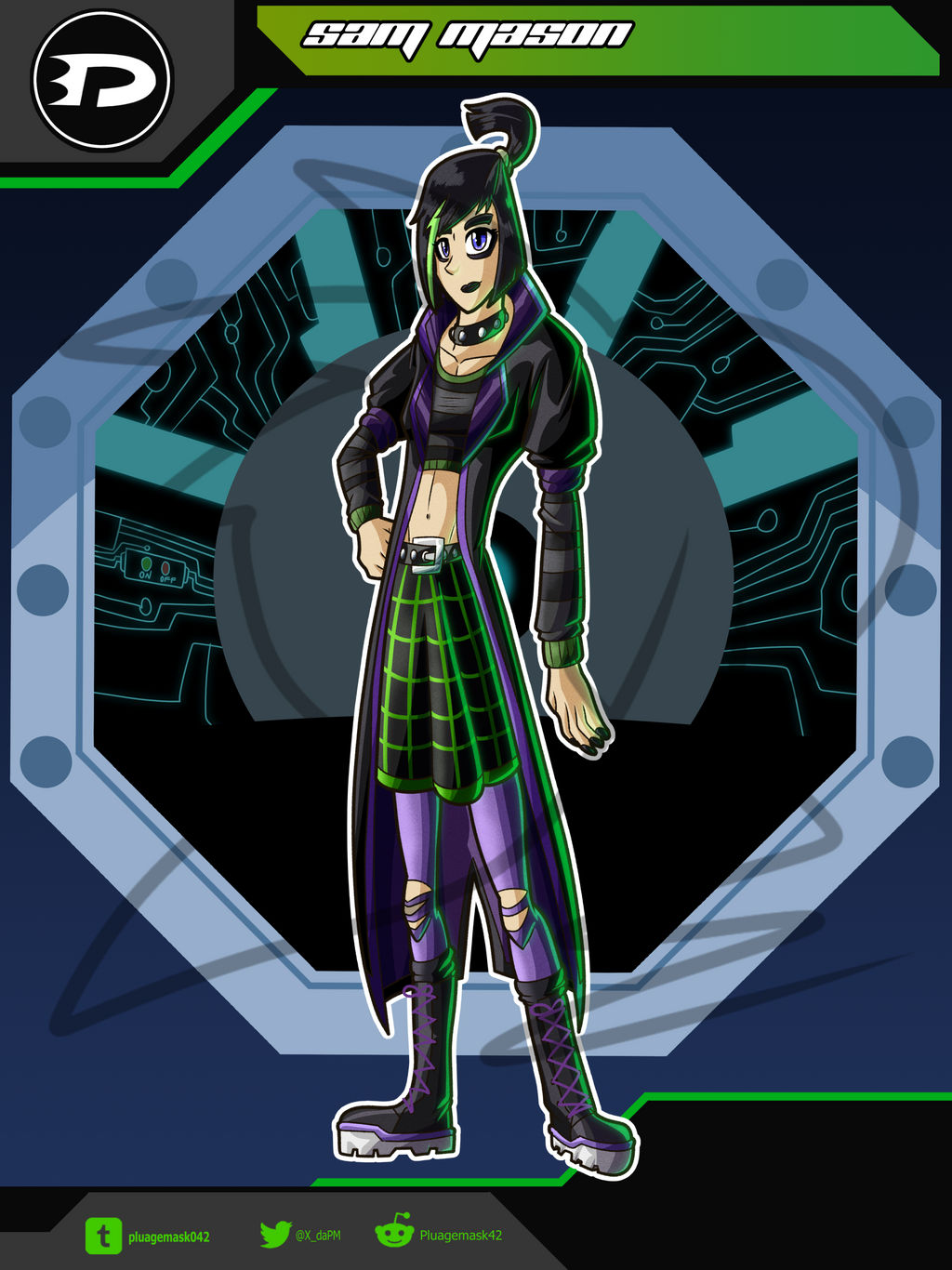 Nexus Redesigns - Sam Mason by Pluagemask042 on DeviantArt