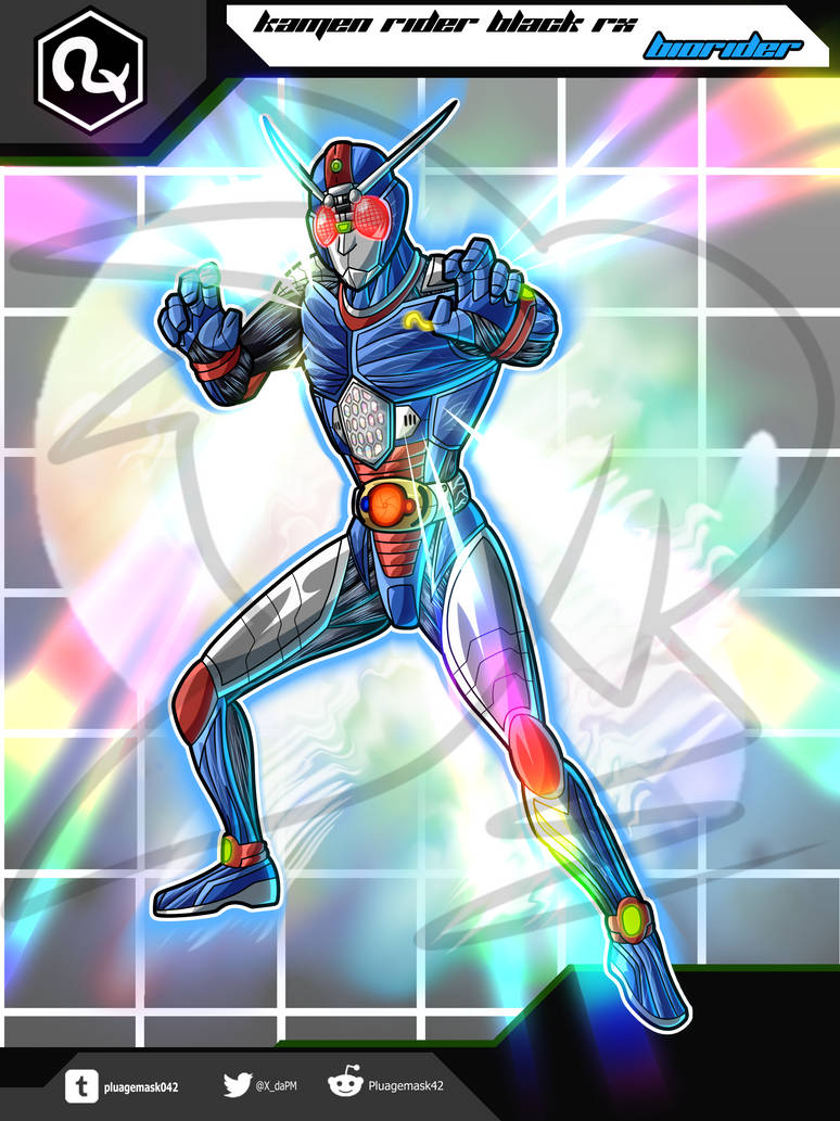 Kamen Re-Rider - Kamen Rider Black RX, Biorider by Pluagemask042 on ...