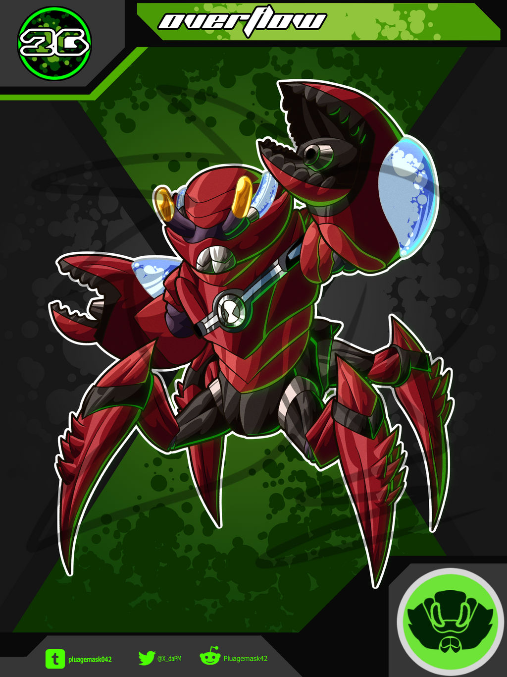Ben 10 Re-Rerendered - Overflow by Pluagemask042 on DeviantArt