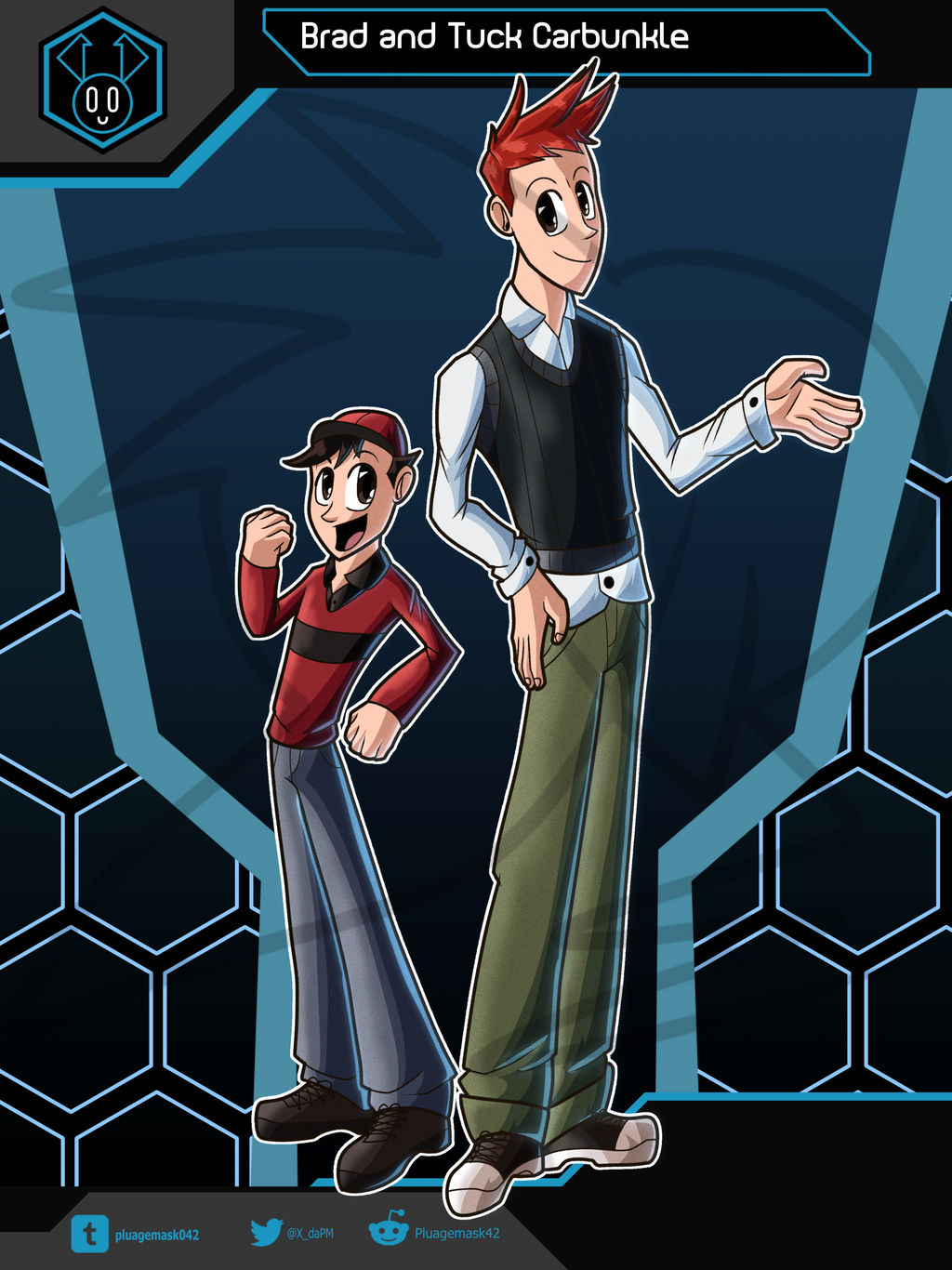 Project NEXUS Brad And Tuck Carbunkle By Pluagemask042 On DeviantArt project-nexus-brad-and-tuck-carbunkle-by-pluagemask042-on-deviantart