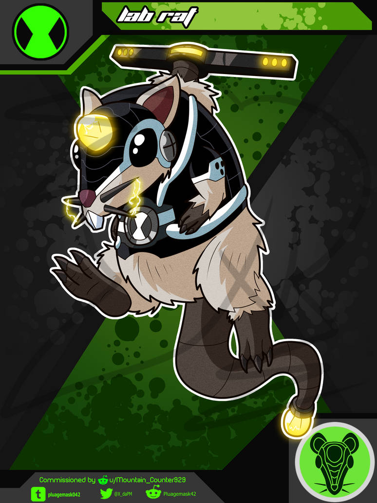 Lab Rat Deviantart Commissioned Art - Lab Rat by Pluagemask042 on DeviantArt