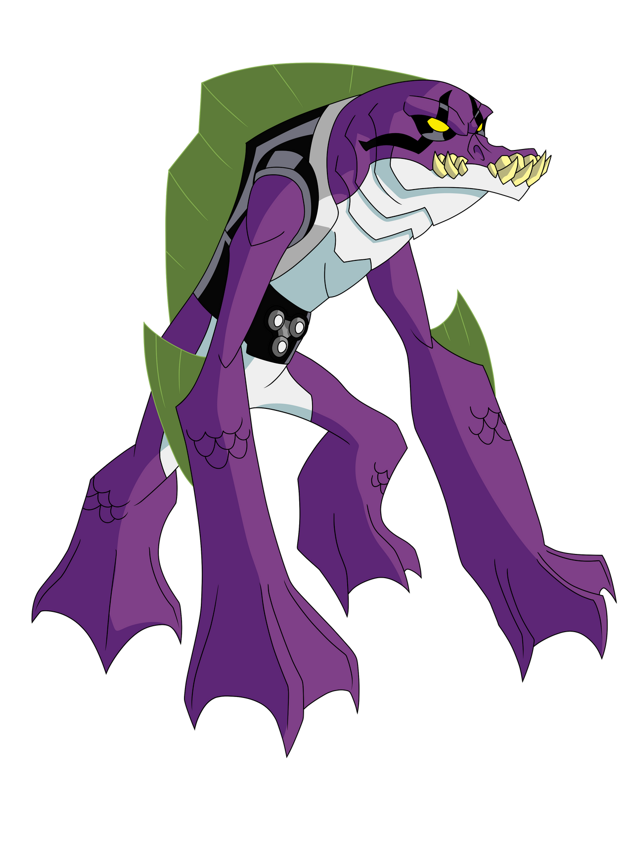 Prototype Ben 10 - Razorjaws OS by Pluagemask042 on DeviantArt