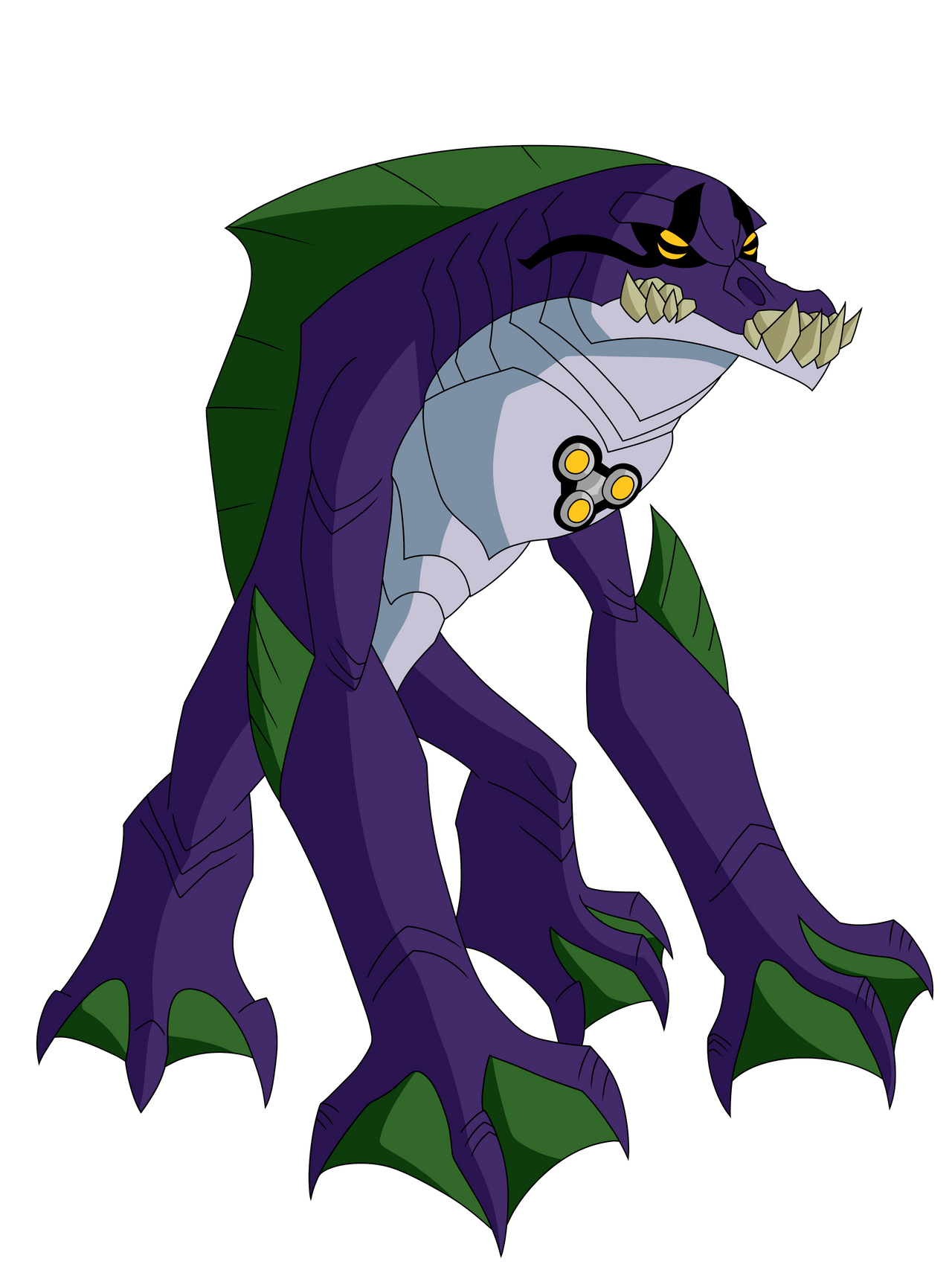 Prototype Ben 10 - Razorjaws UAF by Pluagemask042 on DeviantArt