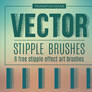 Free Vector Stipple Brushes