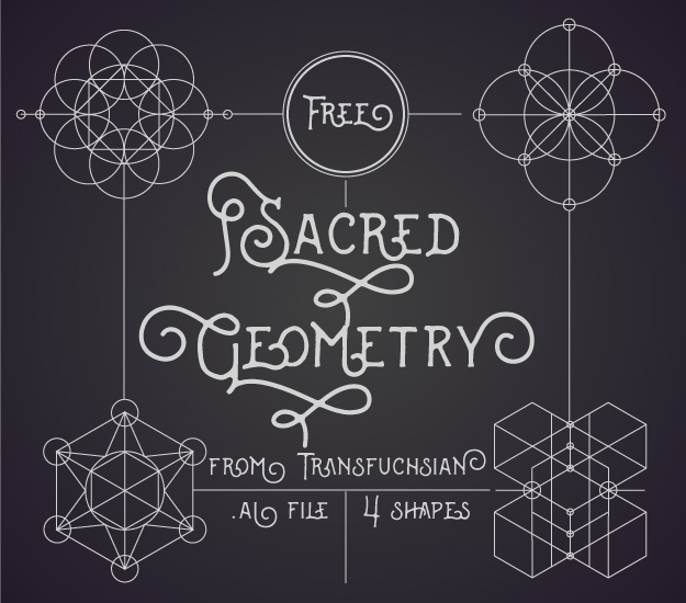 free sacred geometry vector pack by