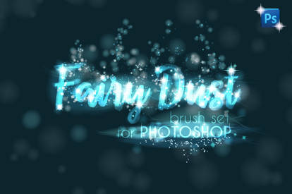 Fairy dust sparkle brushes for Photoshop