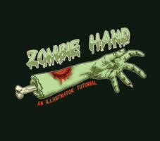 How to draw a spooky Zombie Hand in Illustrator