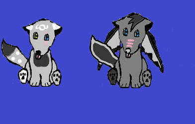 TrinityXDusk  pups for Calestaondeviantart