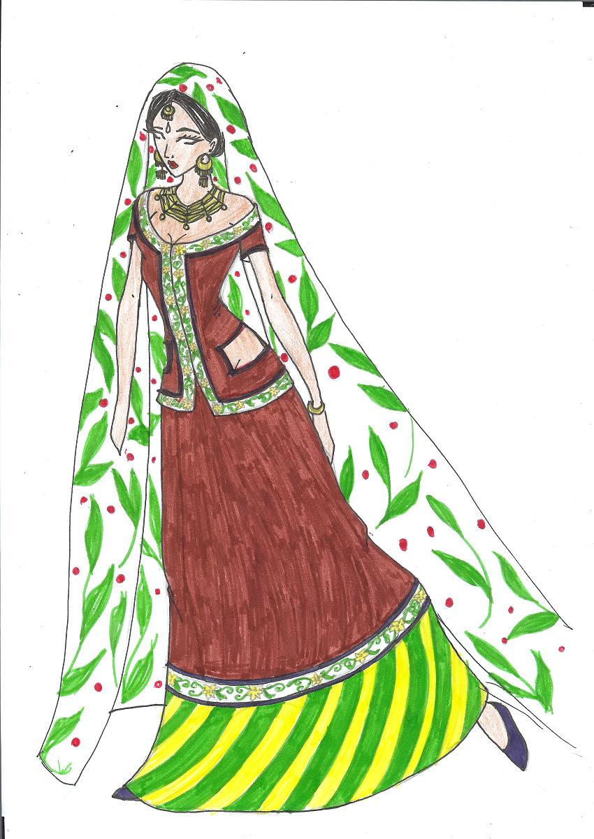 indian costume earth