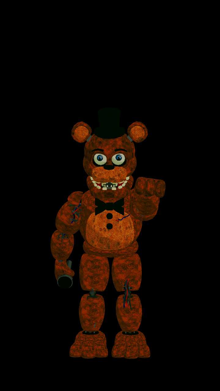 Withered Freddy head now dirty #slenderminecart #witheredfreddy