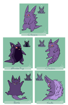 [Pokemon variants] Gengar