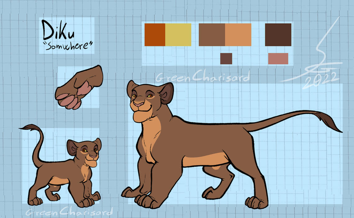 Diku Ref by GreenCharisard on DeviantArt