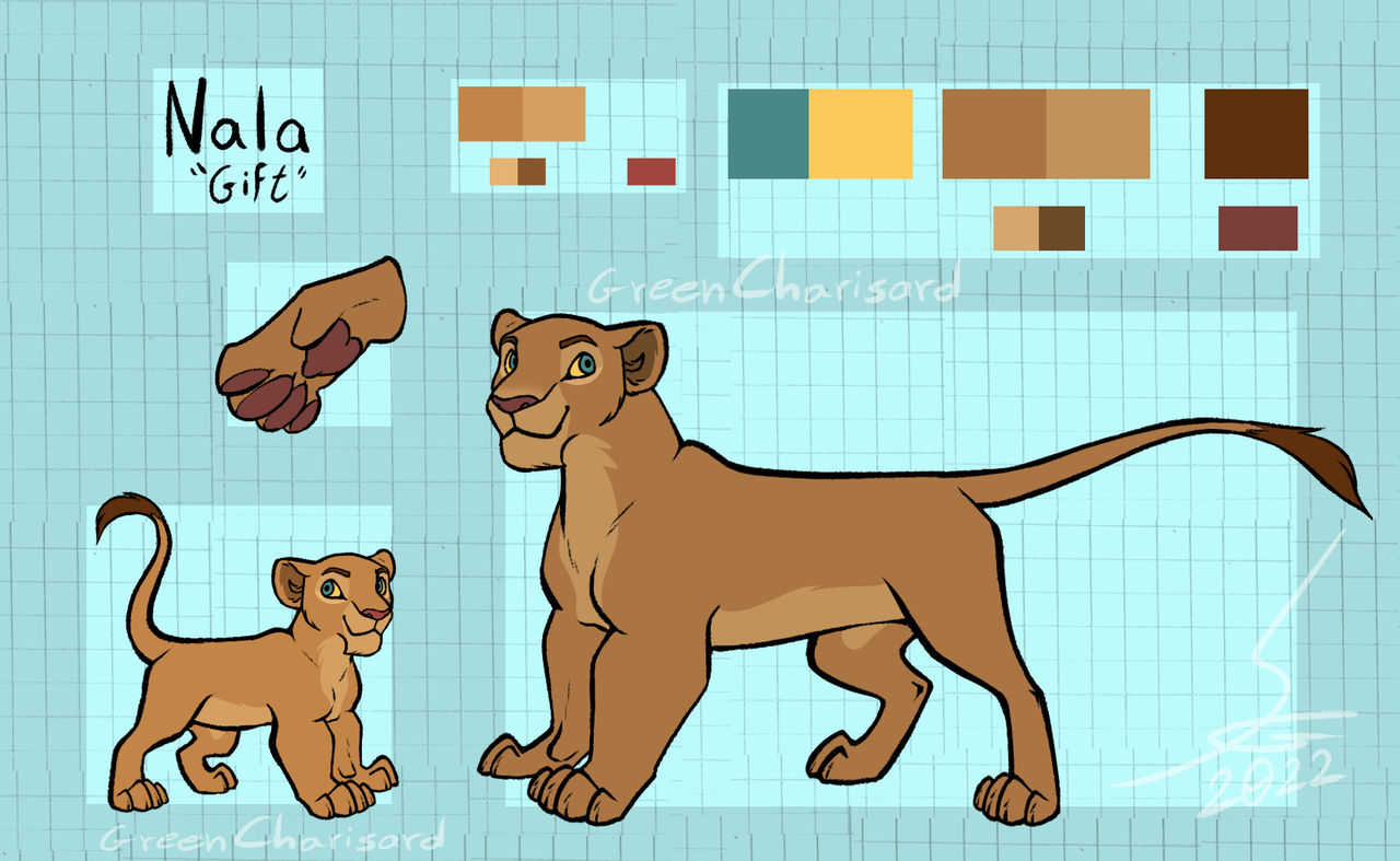 Nala Rfraim Nala ref by GreenCharisard on DeviantArt