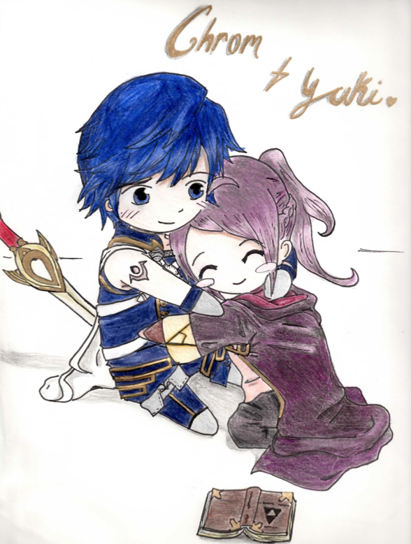 Chrom and Yuki (my avatar)