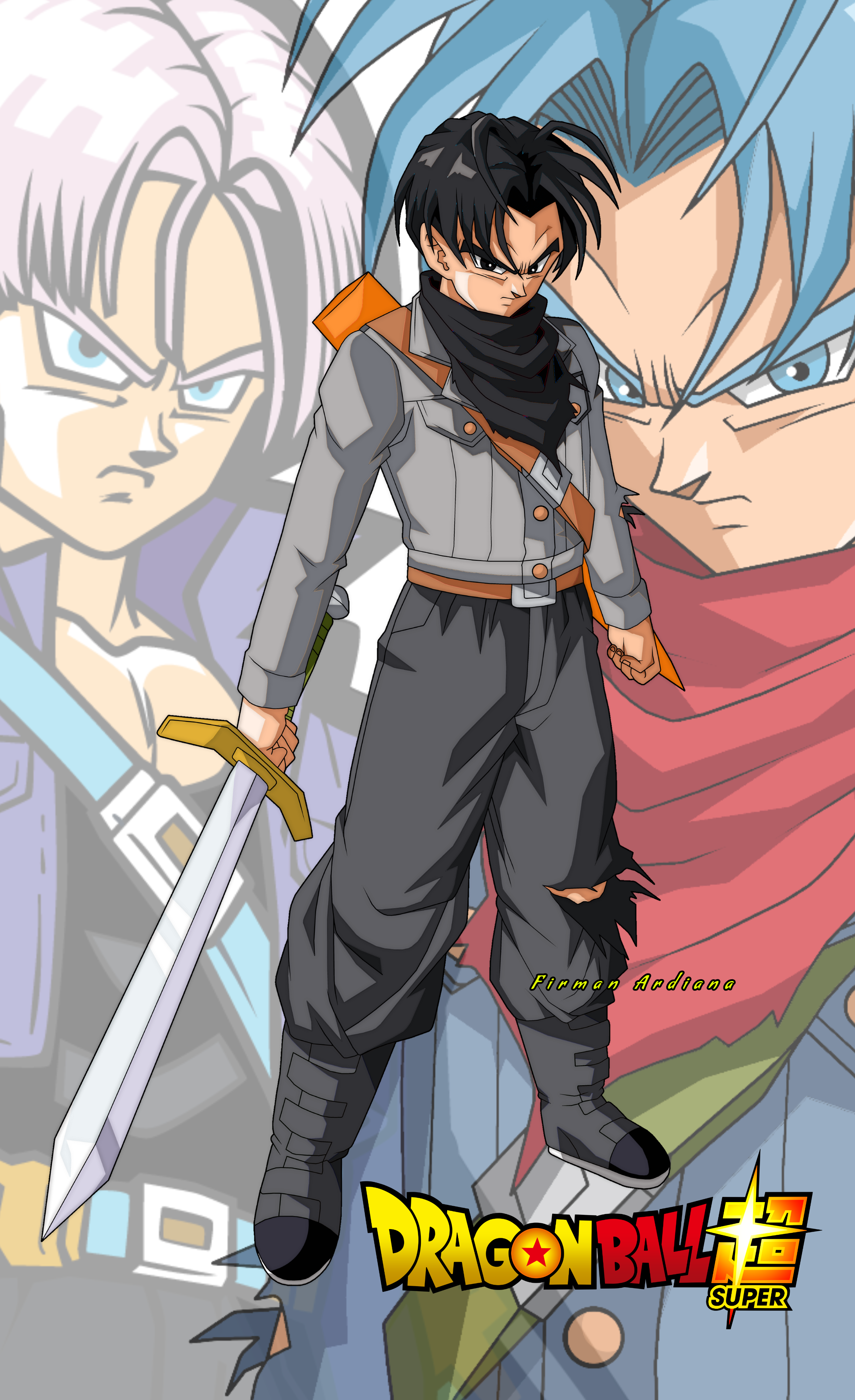 Mirai (Future) Trunks Wallpaper by DragonBallAffinity on DeviantArt