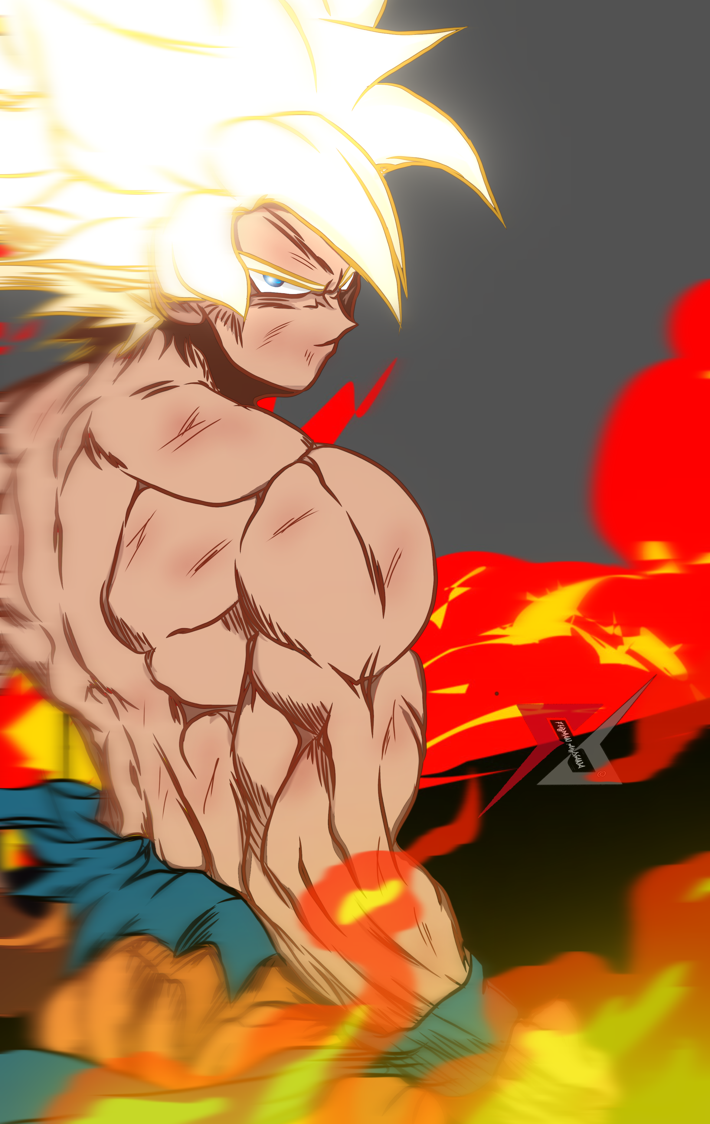 Super Sayajin Son Goku Wallpaper Dragonball Z by Sennexx on DeviantArt