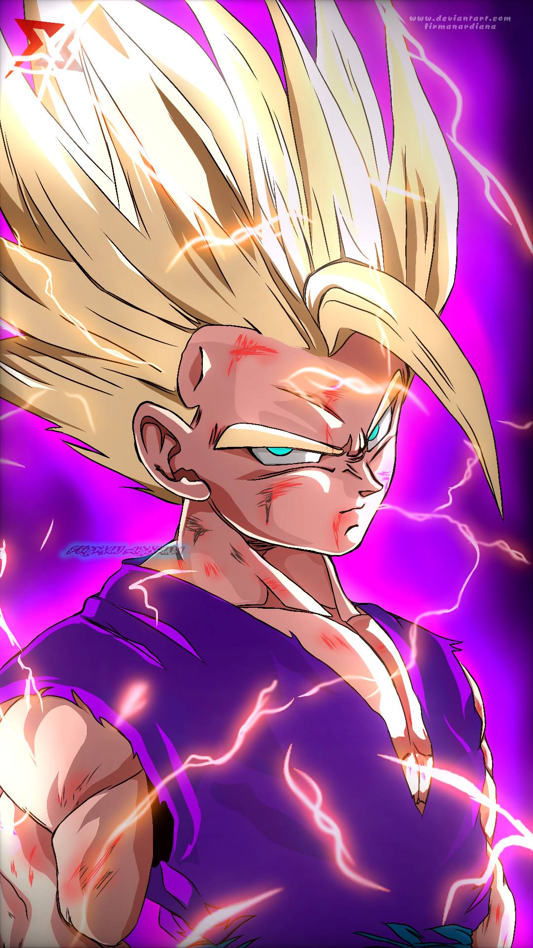 Majin Vegeta ssj2 (2) by davidferres on DeviantArt