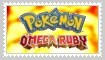 Pokemon Omega Ruby Stamp by Hellblaze