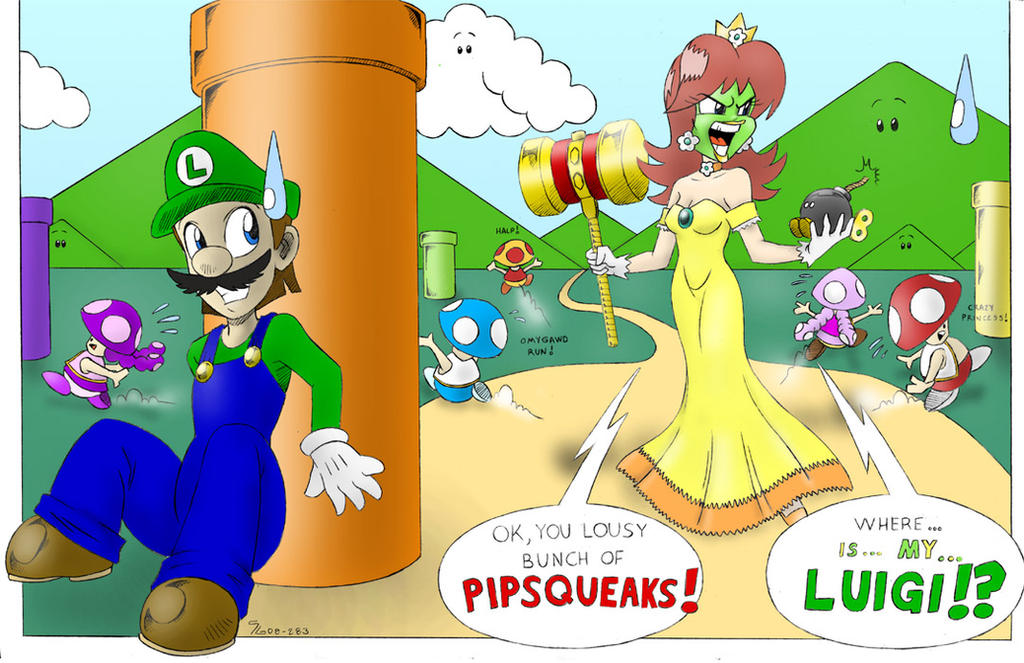 Luigi's Run - Colored