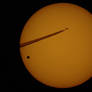 Jet and Venus on the sun