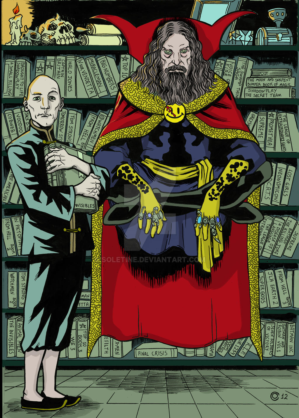 Dr. Alan Strange Moore and Grant Morrison