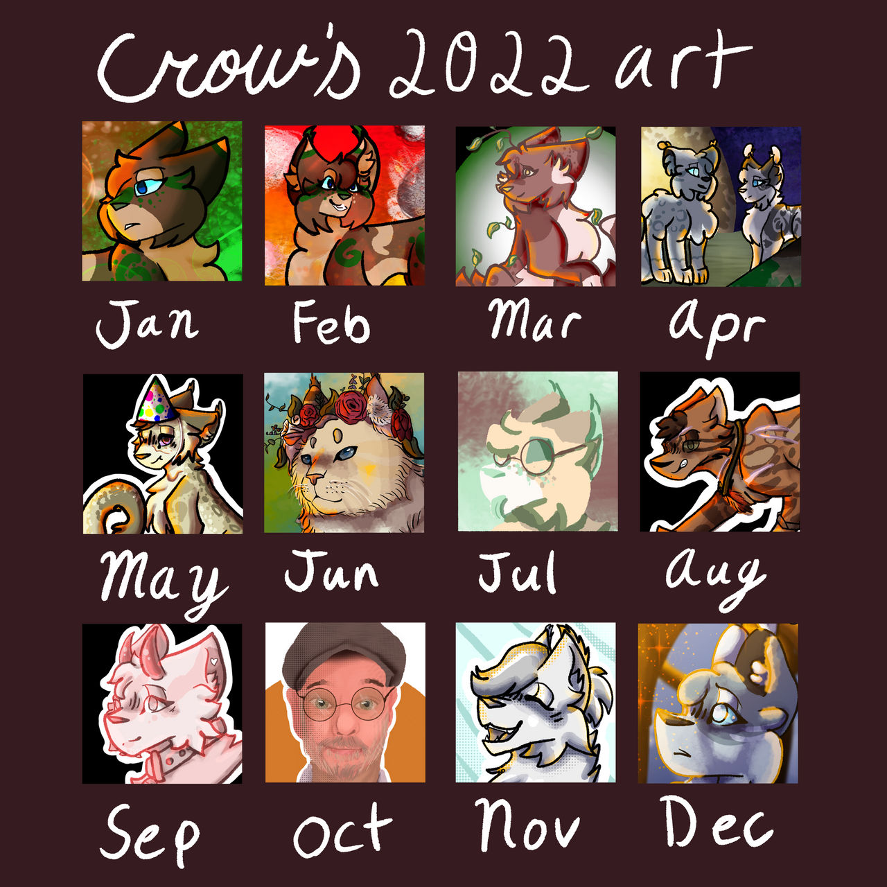 Ivry Crow 2022 art recap by IvoryCroww on DeviantArt