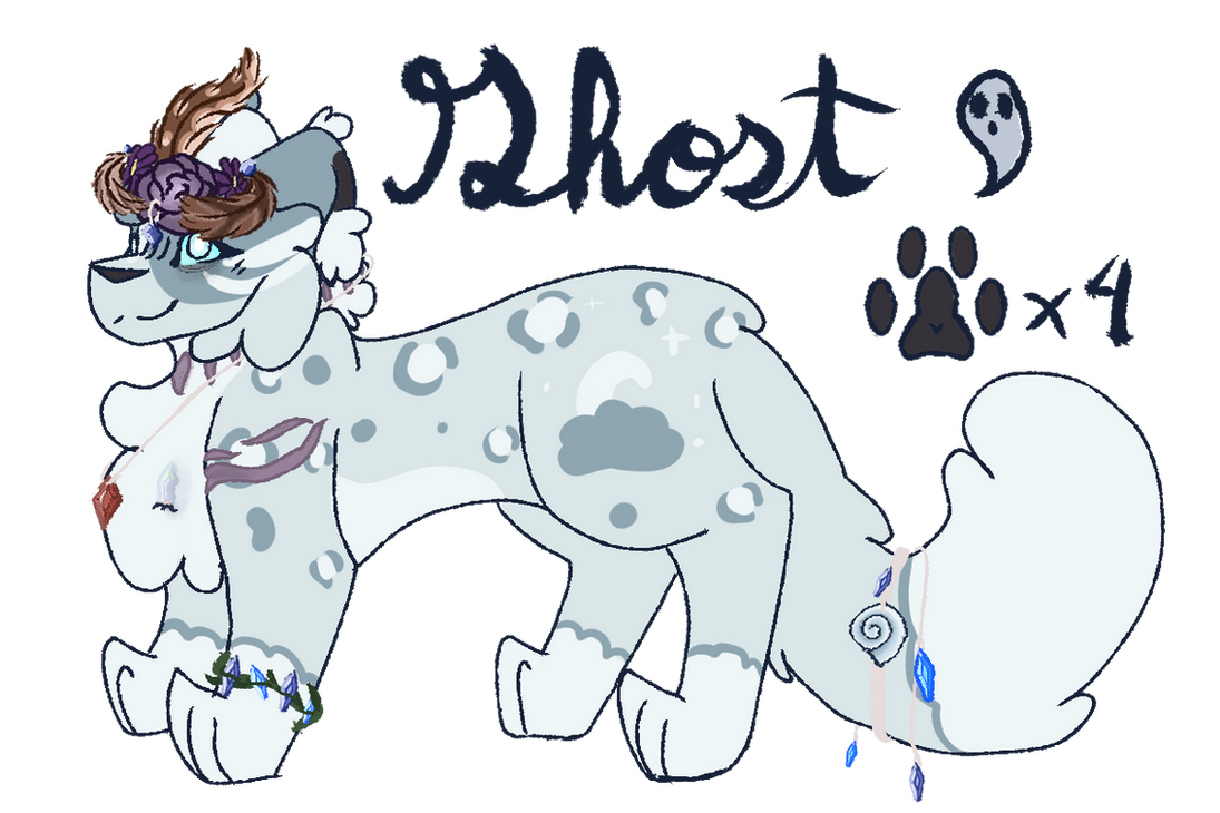 Updated Ghost reference by IvoryCroww on DeviantArt