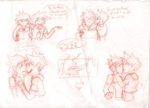 Sora Roxas Comic