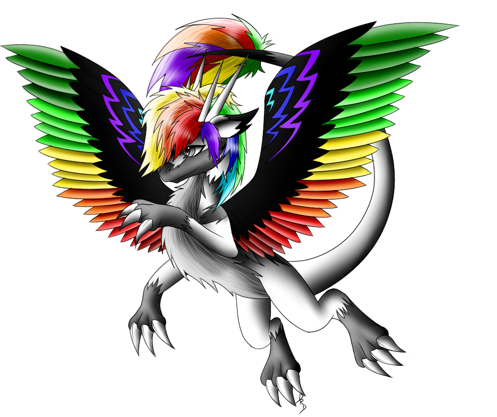 Flying RainbowDragon