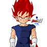 Super Saiyan God Kid Vegeta