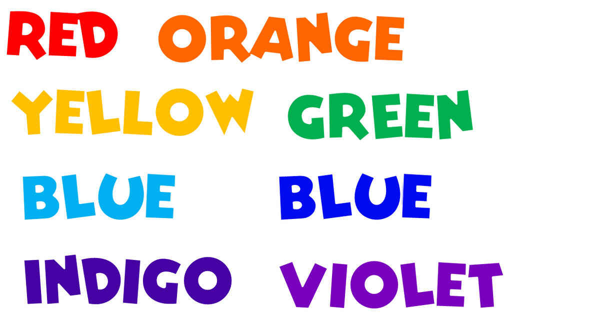 Color Full Words Colorful Words and Letters 02 (magic english) by lelekjohn on DeviantArt