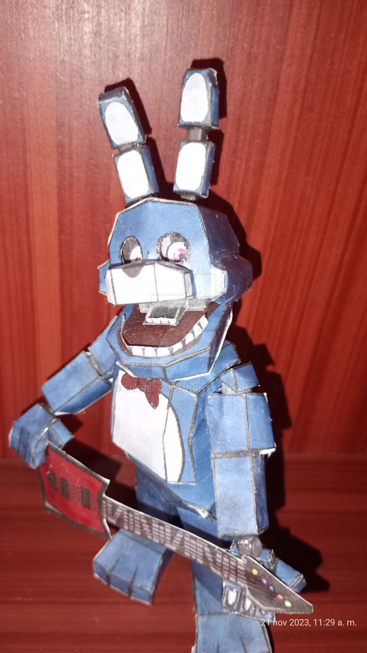 Bonnie Papercraft By ElXrep4s On DeviantArt bonnie-papercraft-by-elxrep4s-on-deviantart