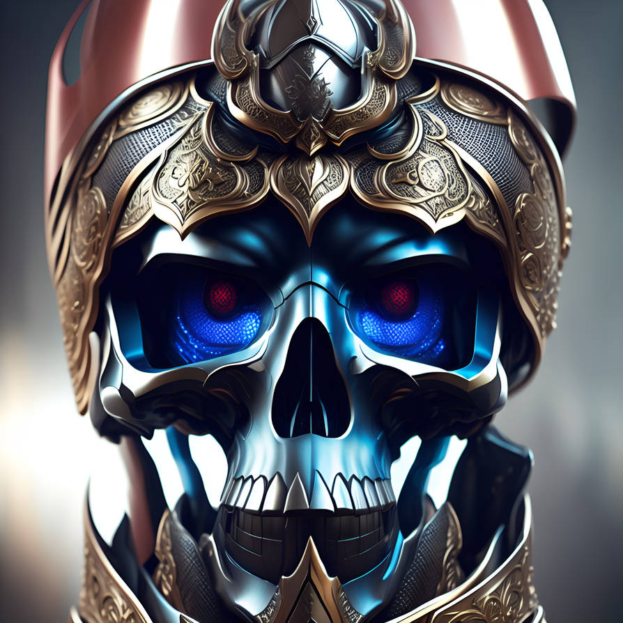 Abstract Skull by CGIShop on DeviantArt