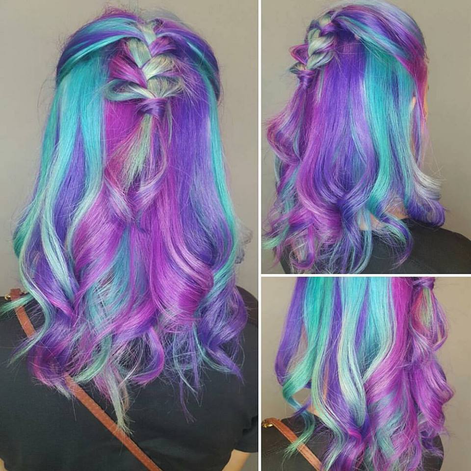 Unicorn/Galaxy Hair by ChilLoise on DeviantArt Unicorn/Galaxy Hair by ChilLoise on DeviantArt